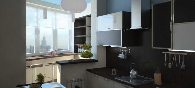 Дизайн кухни с балконом: нюансы и принципы