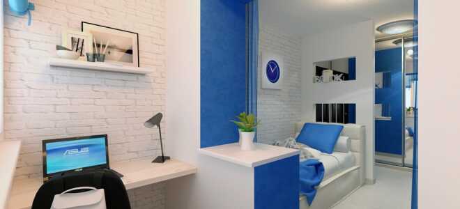 Детская комната с балконом: вариации планировки