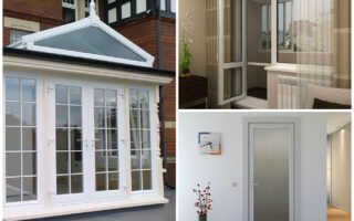 Разновидности дверей из ПВХ материалов, разнообразие конструкций