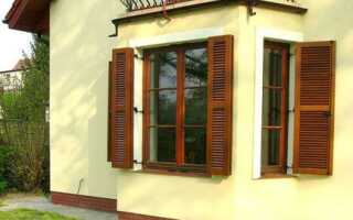 Ставни на окна или как красиво украсить и уберечь окна