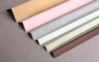 Пластиковый уголок для откосов на окна ПВХ, цены, фото