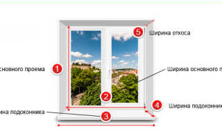 Как правильно замерить пластиковое окно при самостоятельной установке