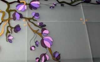 Как сделать витраж на стекле своими руками: пошаговое руководство