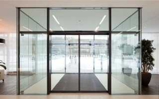 Установка автоматических раздвижных дверей — особенности выбора