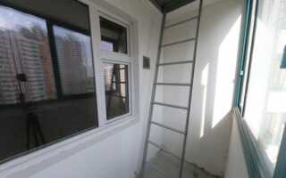 Пожарная лестница на балконе: дизайн и безопасность