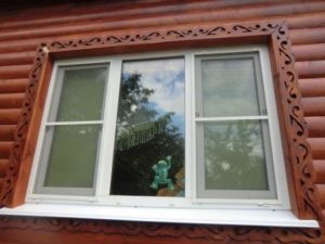 Отделка пластиковых окон