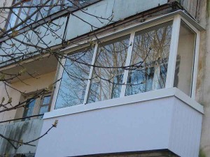 Остекление балконов алюминиевым профилем