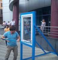 Крэш-тест фурнитуры Winkhaus