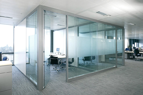 Перегородки в алюминиевом профиле