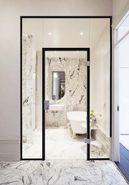 Остекленные межкомнатные двери