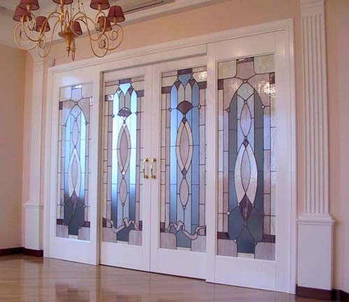 Дверные витражи