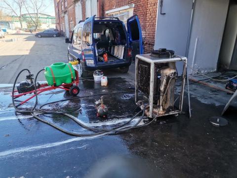 Мойка чиллера