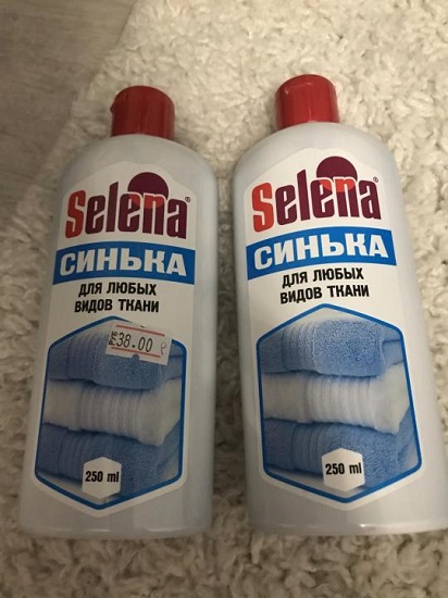синька для мытья окон